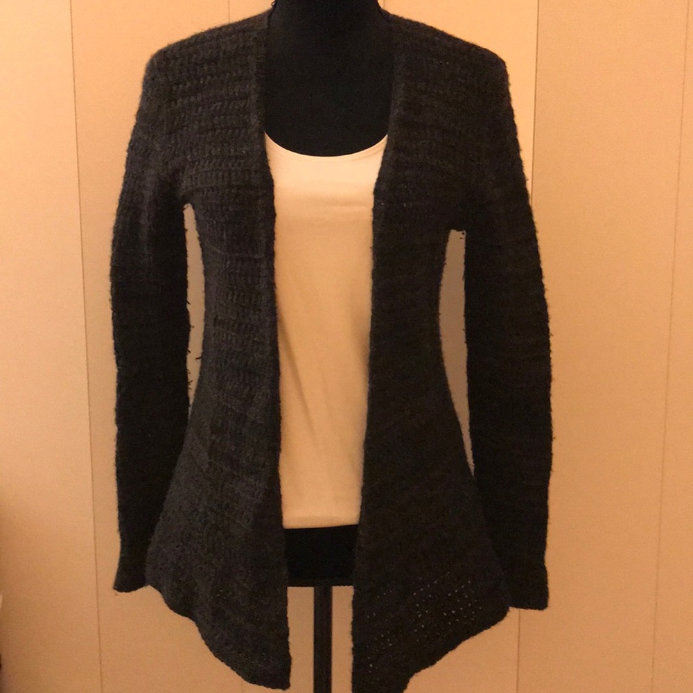 Lord & Taylor Cashmere Blend Sweater Cardigan M